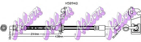 BROVEX-NELSON H5894Q Гальмівний шланг