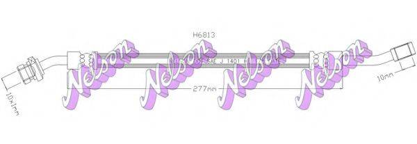 BROVEX-NELSON H6813 Гальмівний шланг