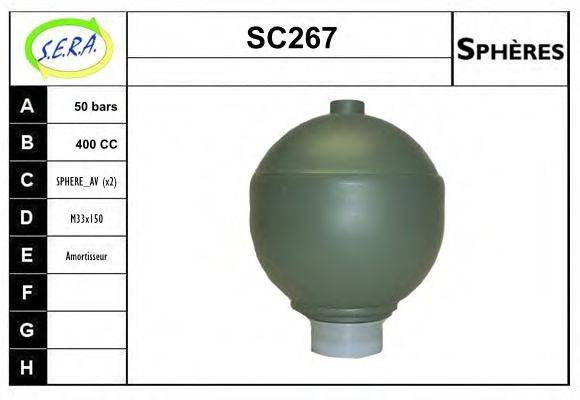 SERA SC267 Гідроакумулятор, підвіска/амортизація