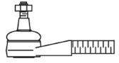 FRAP 963 Наконечник поперечної кермової тяги