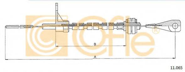 VAG 251 721 555 K Тросик газу