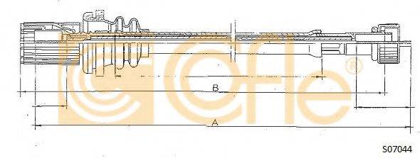 MALO 25179 Трос спідометра