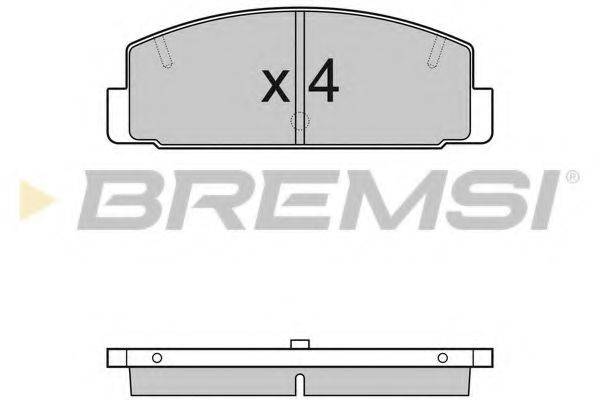 BREMSI BP2448