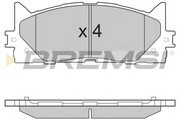 BREMSI BP3253