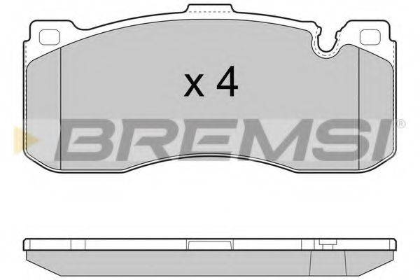 BREMSI BP3472