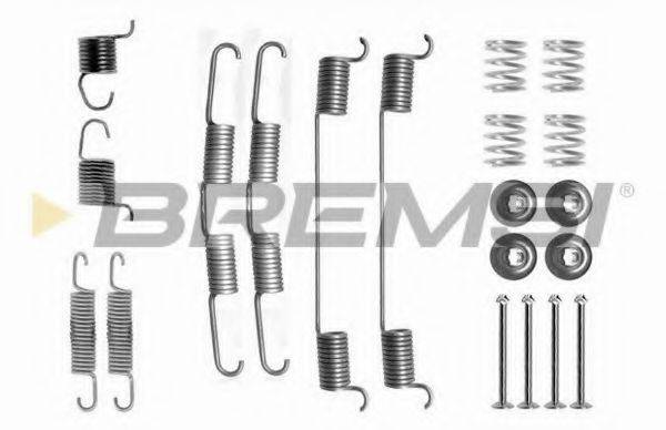 BREMSI SK0724 Комплектуючі, гальмівна колодка