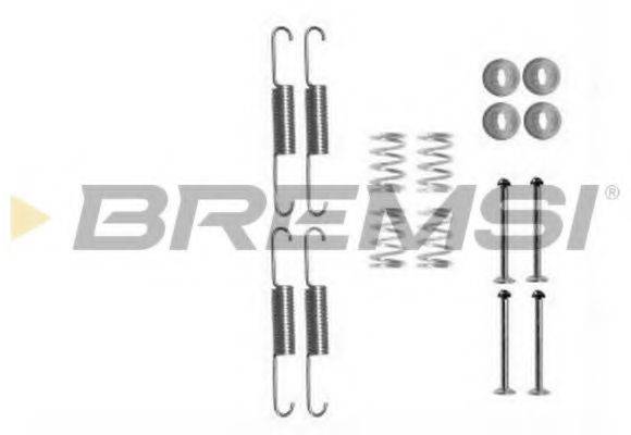BREMSI SK0880 Комплектуючі, гальмівна колодка