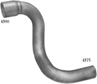 POLMO 6951 Труба вихлопного газу