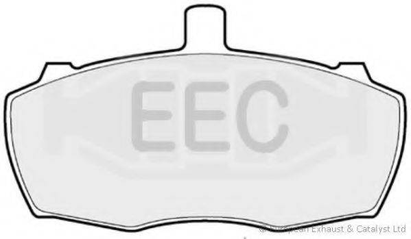 EEC BRP0069 Комплект гальмівних колодок, дискове гальмо