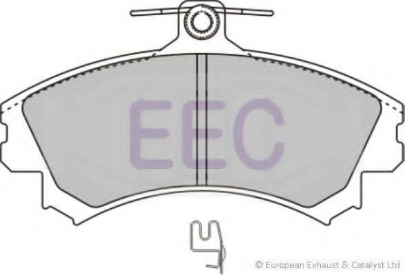 EEC BRP0912 Комплект гальмівних колодок, дискове гальмо