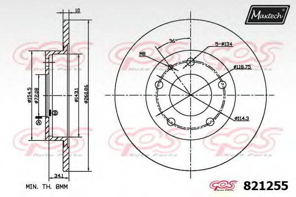 MAXTECH 821255.0000