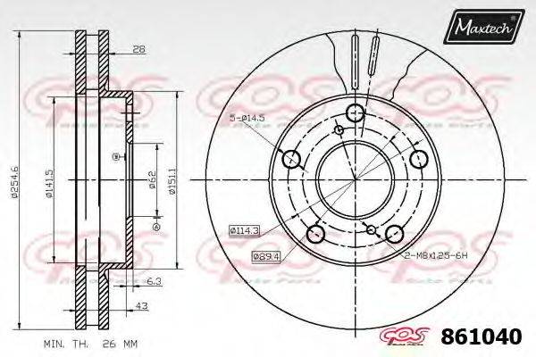 MAXTECH 861040.0000