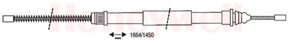SEIM 403960 Трос, стоянкова гальмівна система