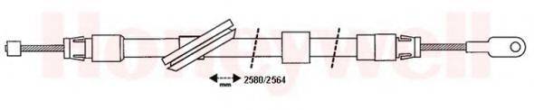 BENDIX 432903B Трос, стоянкова гальмівна система