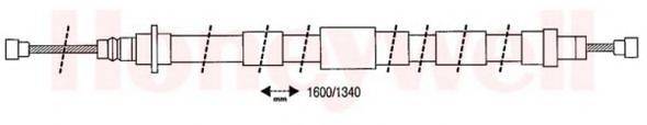 BENDIX 432954B Трос, стоянкова гальмівна система