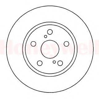 BENDIX 561651B гальмівний диск