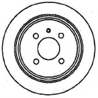 BENDIX 561132BC гальмівний диск
