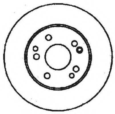 BENDIX 561333 гальмівний диск