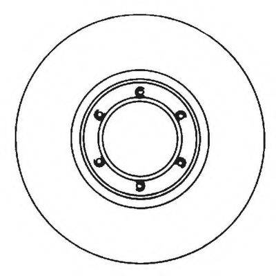 BENDIX 561643 гальмівний диск