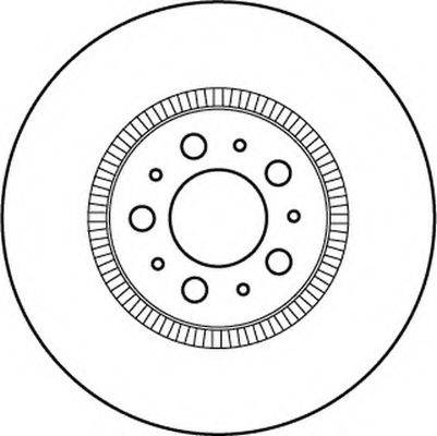 BENDIX 562173 гальмівний диск