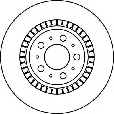BENDIX 562218BC гальмівний диск