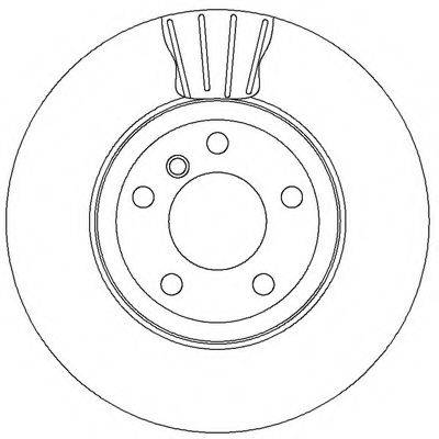 BENDIX 562350BC гальмівний диск