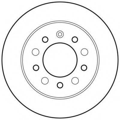 BENDIX 562816BC гальмівний диск