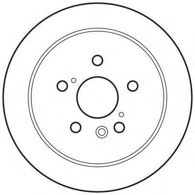 BENDIX 562825BC гальмівний диск