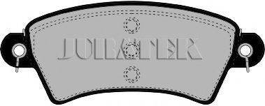 DON MDB2012 Комплект гальмівних колодок, дискове гальмо