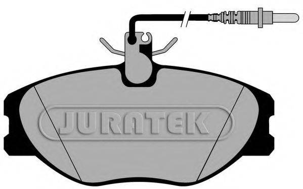 JURATEK 21801 Комплект гальмівних колодок, дискове гальмо