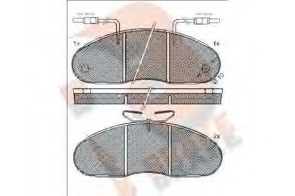 R BRAKE RB0561