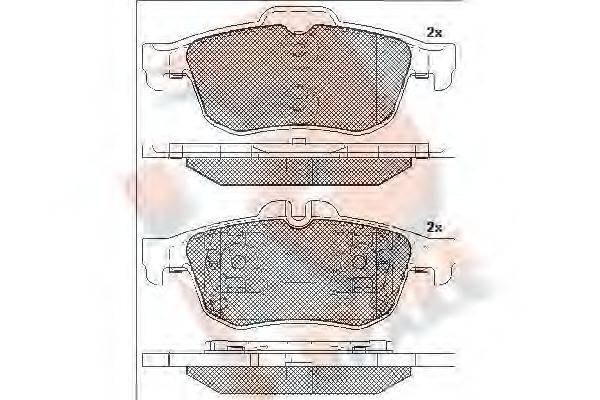 R BRAKE RB2025