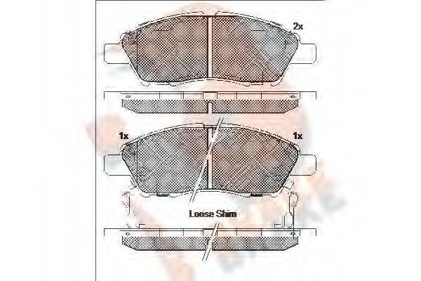 R BRAKE RB2073