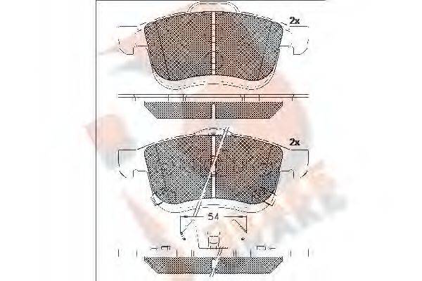 R BRAKE RB2165