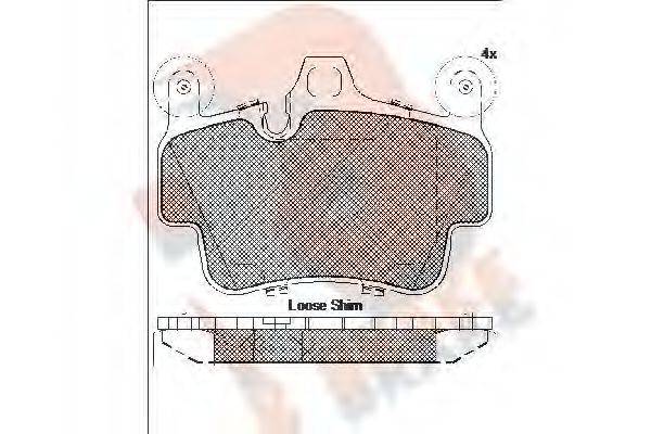 R BRAKE RB2204