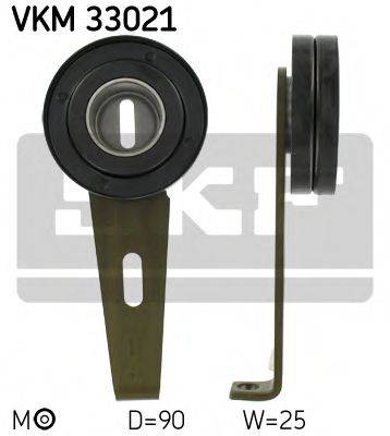 SKF VKM33021 Натяжний ролик, полікліновий ремінь