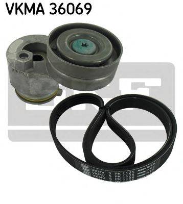 SKF VKMA36069 Полікліновий ремінний комплект