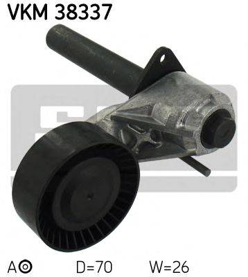SKF VKM38337 Натяжний ролик, полікліновий ремінь