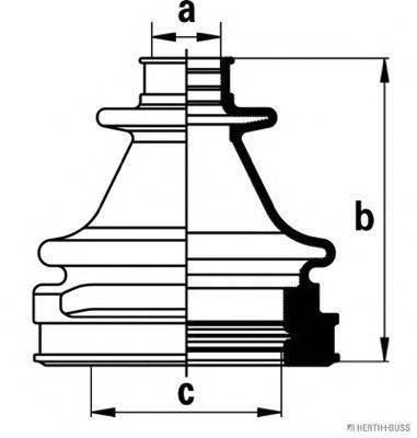 OPTIMAL MK810660 Комплект пильника, приводний вал