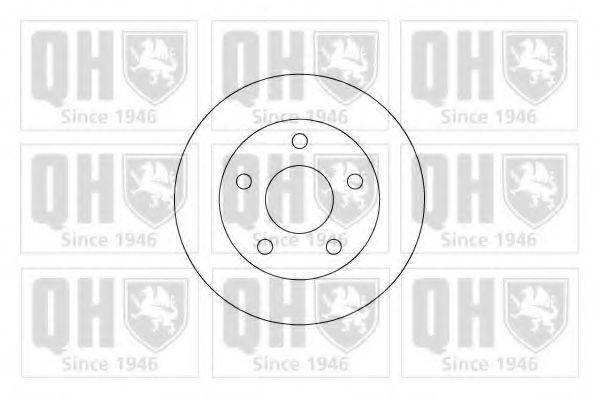 QUINTON HAZELL BDC3821 гальмівний диск