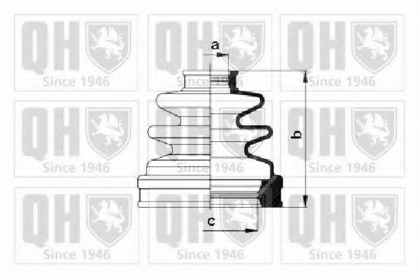 TOYOTA 04438-42010 Комплект пильника, приводний вал