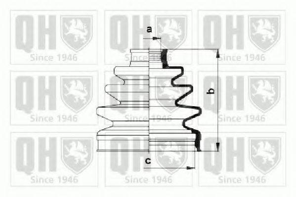 FORD 1 956 714 Комплект пильника, приводний вал