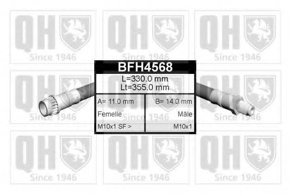 QUINTON HAZELL BFH4568 Гальмівний шланг