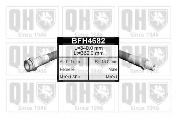 QUINTON HAZELL BFH4682 Гальмівний шланг
