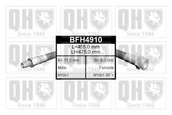 QUINTON HAZELL BFH4910 Гальмівний шланг