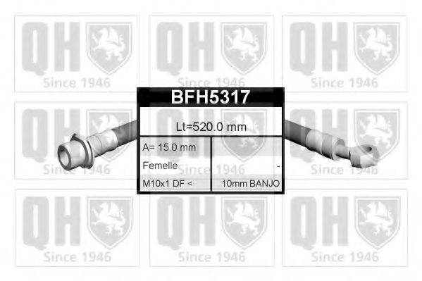 QUINTON HAZELL BFH5317 Гальмівний шланг