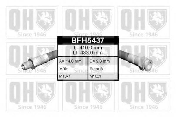 QUINTON HAZELL BFH5437 Гальмівний шланг