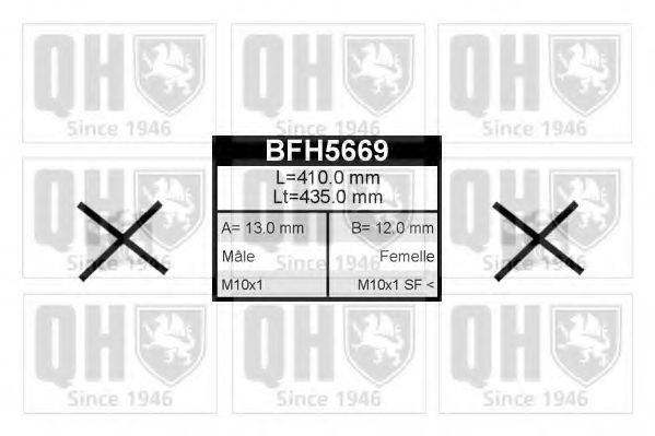 QUINTON HAZELL BFH5669 Гальмівний шланг