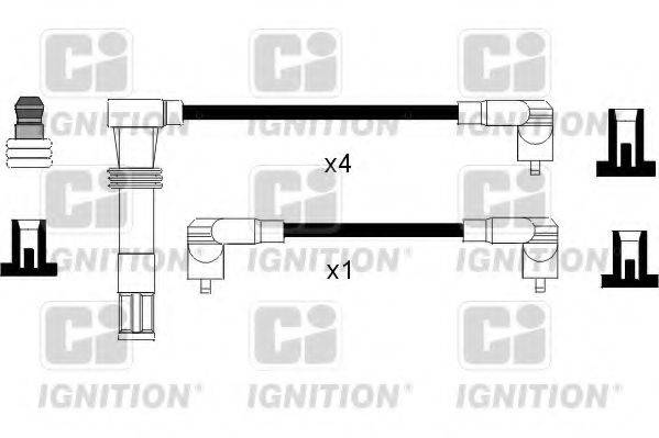 QUINTON HAZELL XC1028 Комплект дротів запалювання