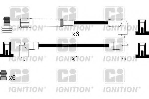QUINTON HAZELL XC1038 Комплект дротів запалювання